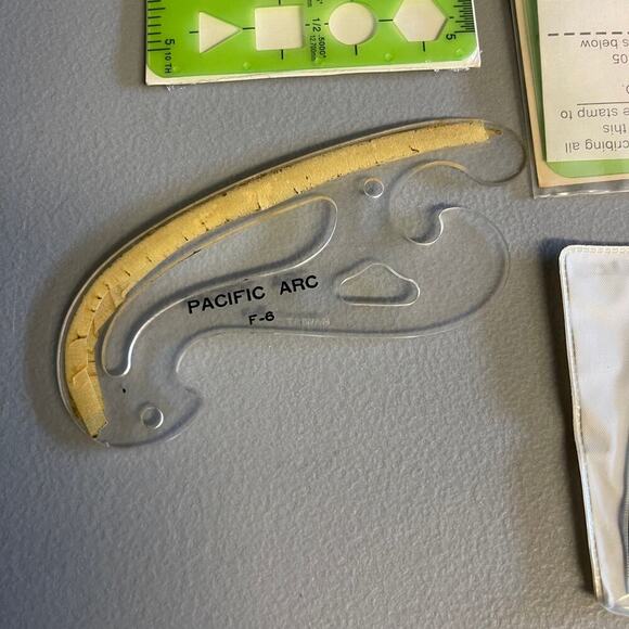 Curve Tools Set - Staedtler Mars Alvin Vocational Curve , Sterling Accu-Line 180 - Picture 3 of 8